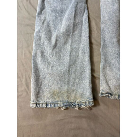 Aeropostale Boyfriend Flare Jeans Women's Size 0 Light Wash Denim - Picture 8 of 12